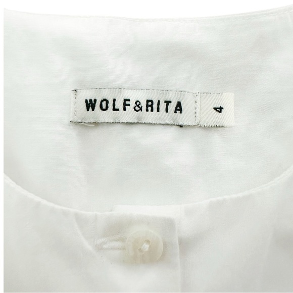 Wolf & Rita | Marisa Blouse in White (4 yrs) 🐺 - Picture 4 of 6